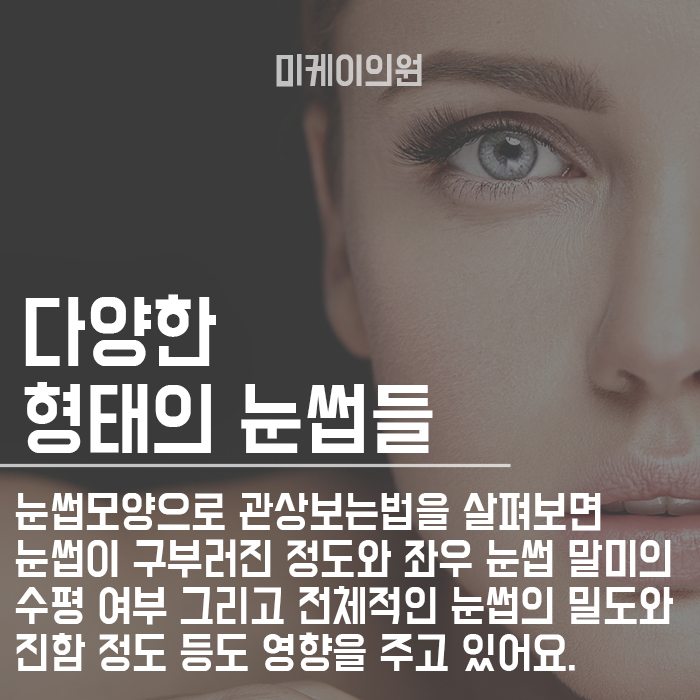 눈썹모양으로 관상보는법 어떻게 다를까? 관련 이미지 3