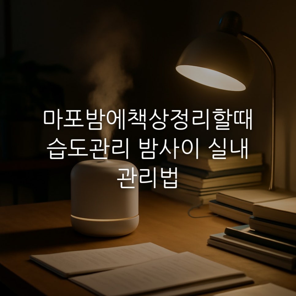 마포밤에책상정리할때습도관리 밤사이 실내 관리법 관련 이미지 1