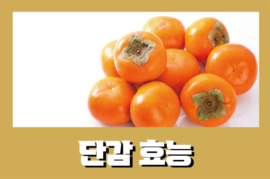 단감효능 10가지 부작용, 맛있는 단감 고르는 법 관련 이미지 1