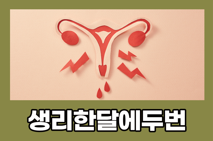 생리한달에두번 생리불순 원인과 증상 개선법은 관련 이미지 1