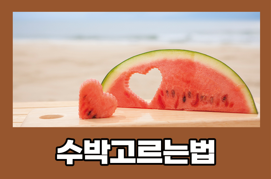 수박고르는법 효능, 부작용, 보관법, 칼로리까지 관련 이미지 1