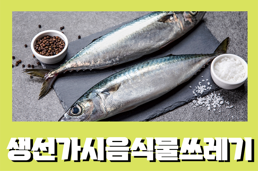 생선가시음식물쓰레기 생선뼈 일반 쓰레기에 버려야 할까? 관련 이미지 1