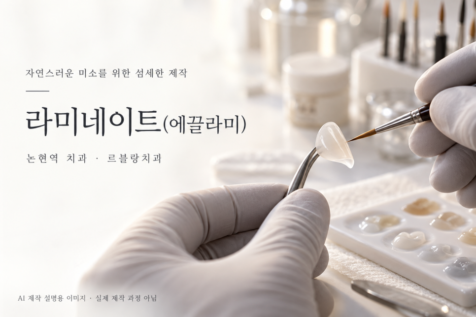 논현역 치과 르블랑치과, 연예인처럼 자연스러운 미소를 위한 라미네이트(에끌라미) 관련 이미지 1