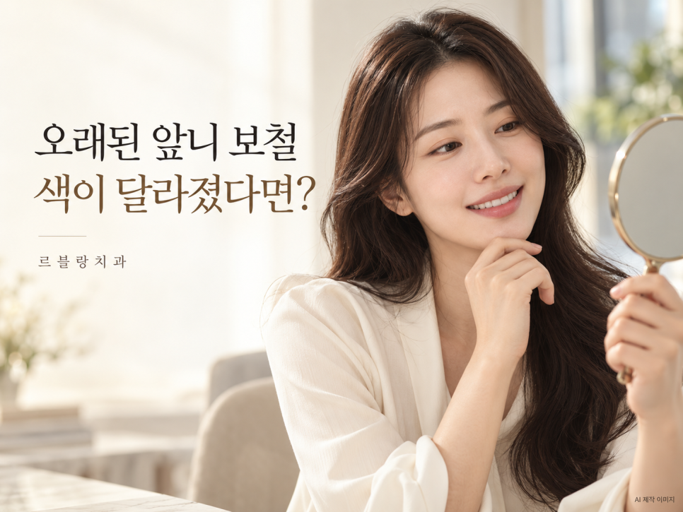 르블랑치과 라미네이트(에끌라미), 오래된 앞니 보철이 고민이라면? 관련 이미지 1