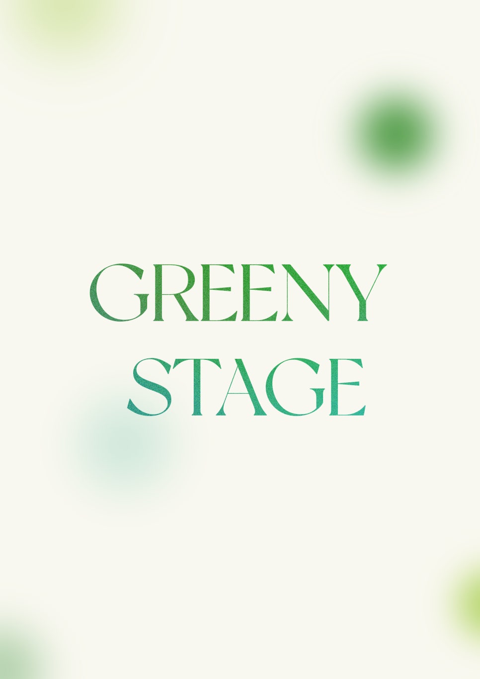 Greeny Dermatology Stage Event 💚 image 1