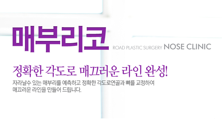 [까치산성형외과 로드성형외과에서 알려드리는 매부리코성형 정보 ♬] 관련 이미지 1