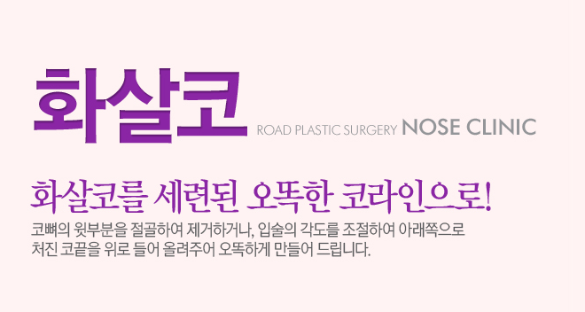 [화곡성형외과 로드성형외과에서 알려드리는 화살코성형 정보 ♬] 관련 이미지 1