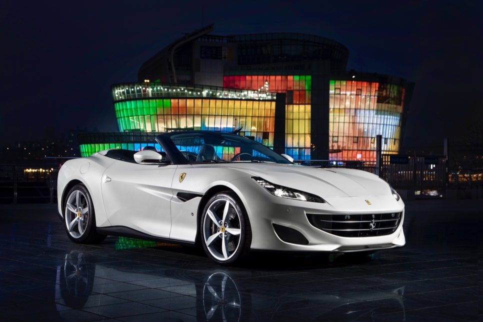 [국내최초공개]페라리 488스파이더타고 페라리 포르토피노 런칭행사 가다 / Ferrari Portofino 관련 이미지 1