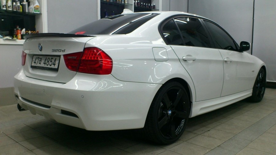 샷디 광택 내다 !!!! (BMW 320d 블랙엔화이트 + 베스트샤인 + 듀폰하이퍼코트 유리막) 관련 이미지 9