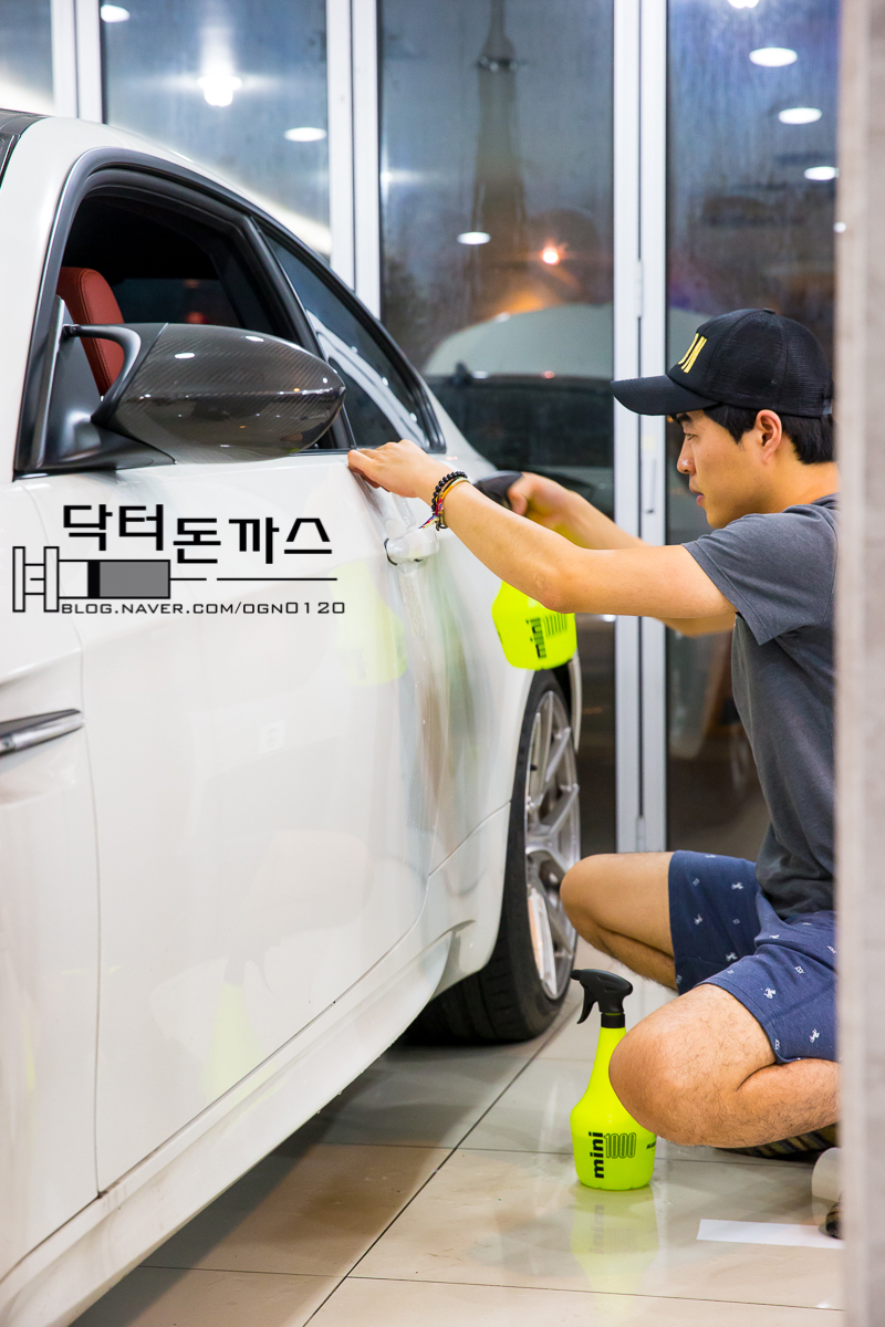 BMW M3 PPF 필름 작업. 헤드라이트/생활보호패키지 PPF. 관련 이미지 38