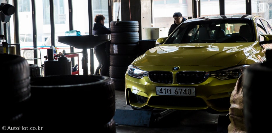 봄 맞이 똥삼이(BMW M3) 타이어교환. 미쉐린 PSS 타이어. 관련 이미지 3