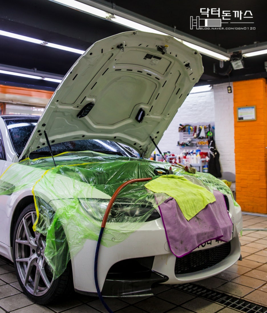 BMW M3 접촉사고+엠플러스+사고수리+엔진룸세척+브레이크오일교환 관련 이미지 23