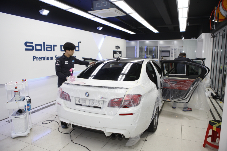 BMW M5 솔라가드 프리미엄 시공, 썬팅? 무엇이 중요할까 TSER 관련 이미지 17
