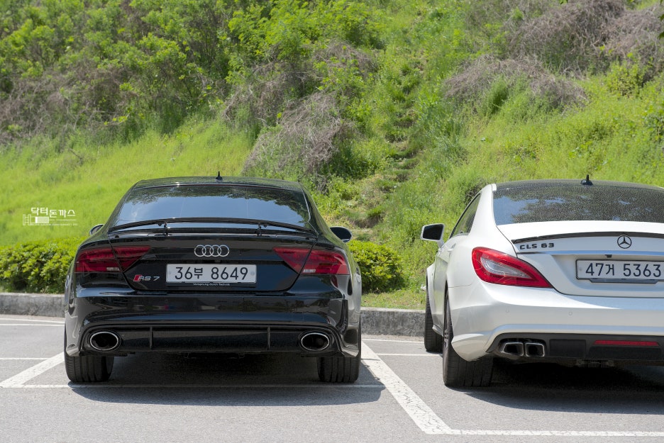 고성능 스포츠 쿠페형 세단 비교시승기-1 (아우디 RS7 vs 벤츠 CLS63AMG vs BMW M6 그란쿠페) 관련 이미지 20