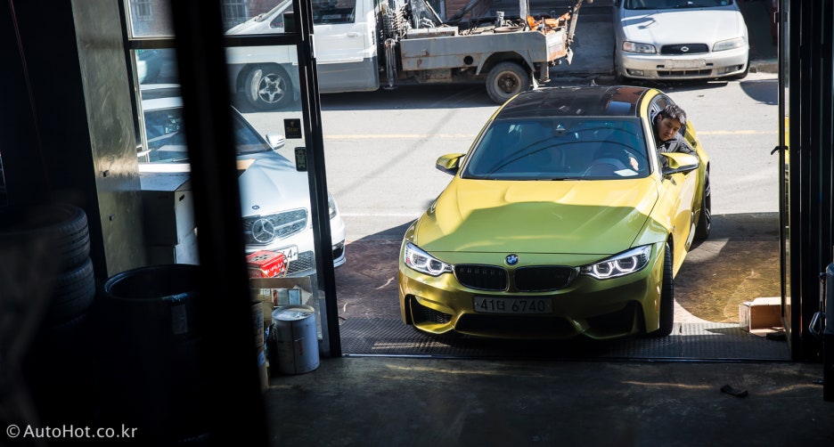 봄 맞이 똥삼이(BMW M3) 타이어교환. 미쉐린 PSS 타이어. 관련 이미지 1