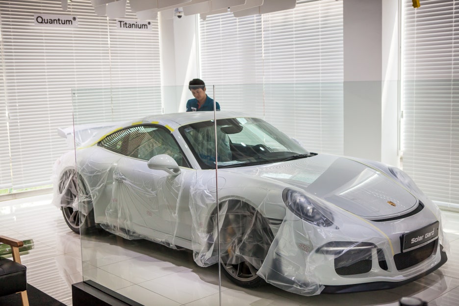 솔라가드 프리미엄 - 포르쉐 911 GT3 썬팅 관련 이미지 16