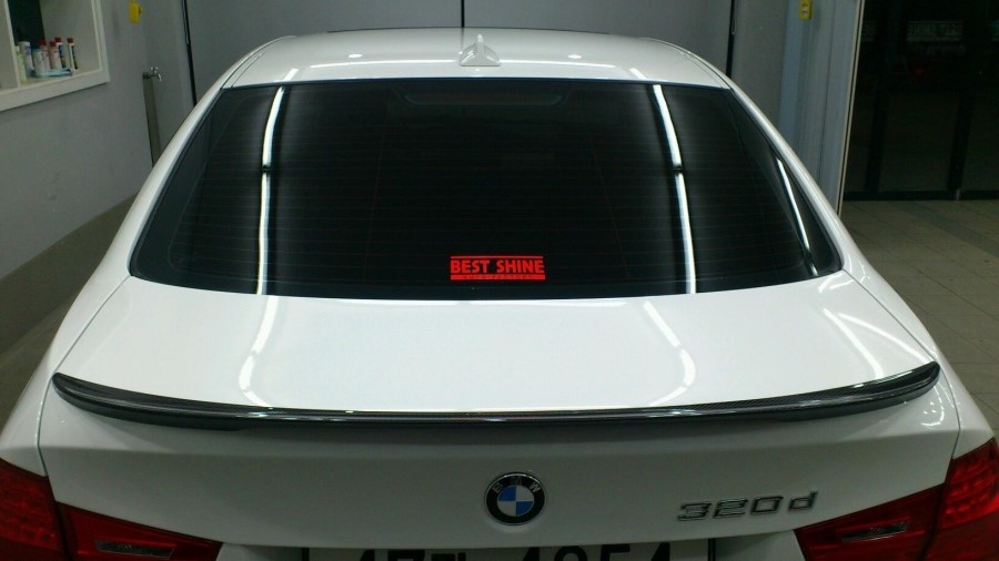 샷디 광택 내다 !!!! (BMW 320d 블랙엔화이트 + 베스트샤인 + 듀폰하이퍼코트 유리막) 관련 이미지 8