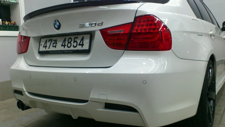 샷디 광택 내다 !!!! (BMW 320d 블랙엔화이트 + 베스트샤인 + 듀폰하이퍼코트 유리막) 관련 이미지 10