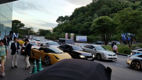 (실시간) 람보르기니 런칭 현장 스케치 관련 이미지 6