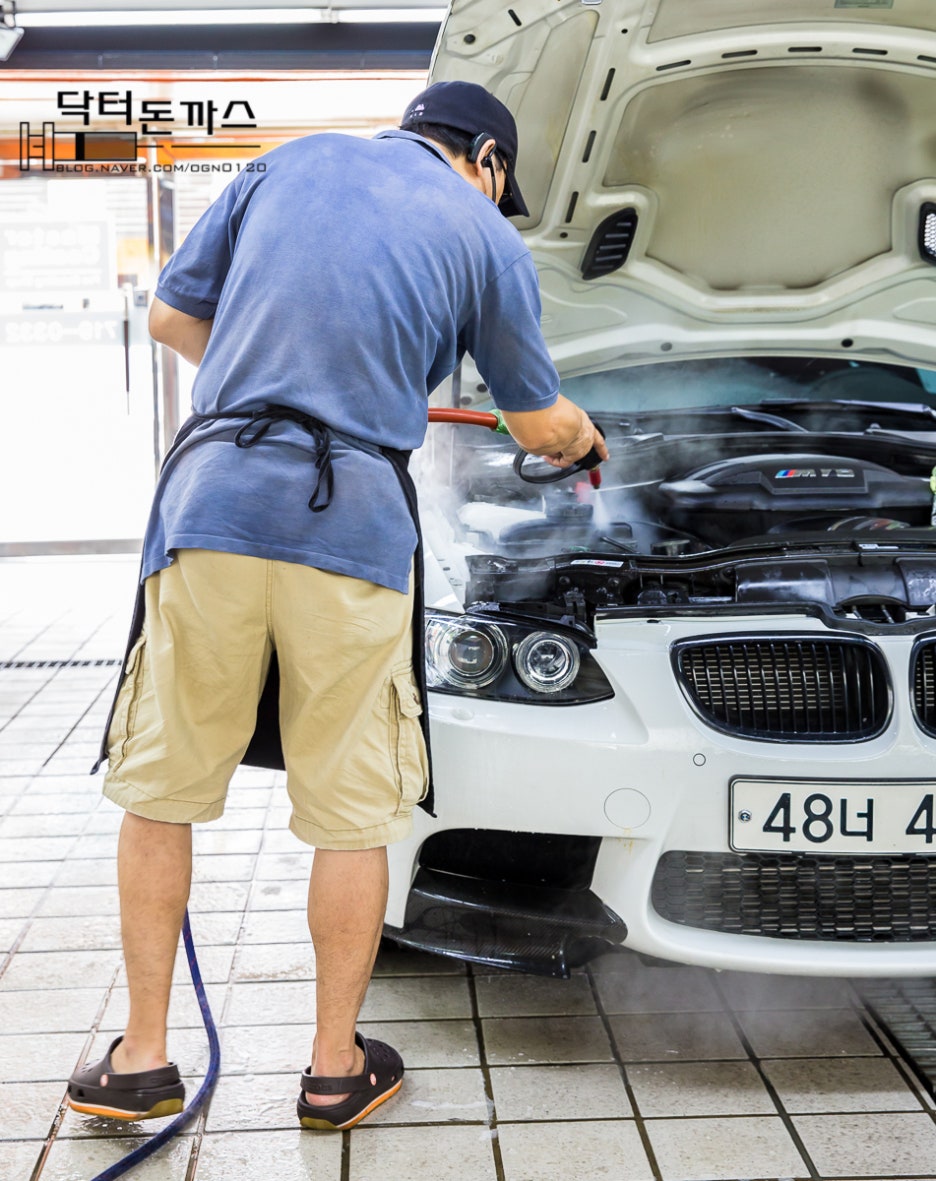 BMW M3 접촉사고+엠플러스+사고수리+엔진룸세척+브레이크오일교환 관련 이미지 20