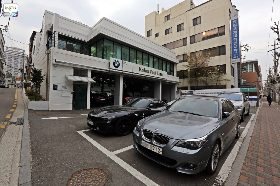 [BMW 역삼 패스트레인 BSI] BMW 535d 오일교환+에어필터교환+연료필터교환+마이크로필터교환+와이퍼교환+워셔액보충 관련 이미지 1