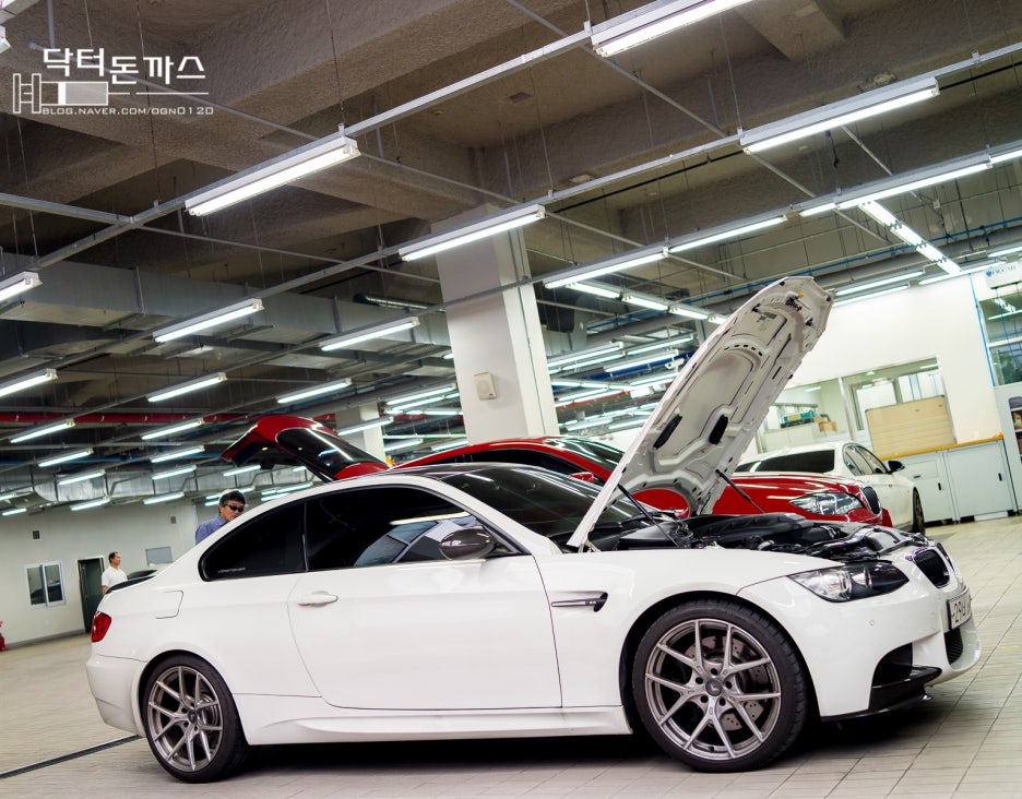 BMW M3 접촉사고+엠플러스+사고수리+엔진룸세척+브레이크오일교환 관련 이미지 16