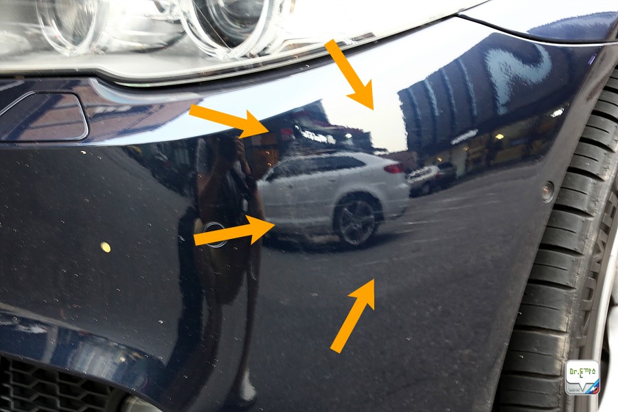 BMW F10 535d 치료하기! 광택작업 후기! (베스트샤인 오토팩토리 + 차량 흠집 제거+주차장테러 범인검거!+ 동판교까페+오시정) 관련 이미지 2