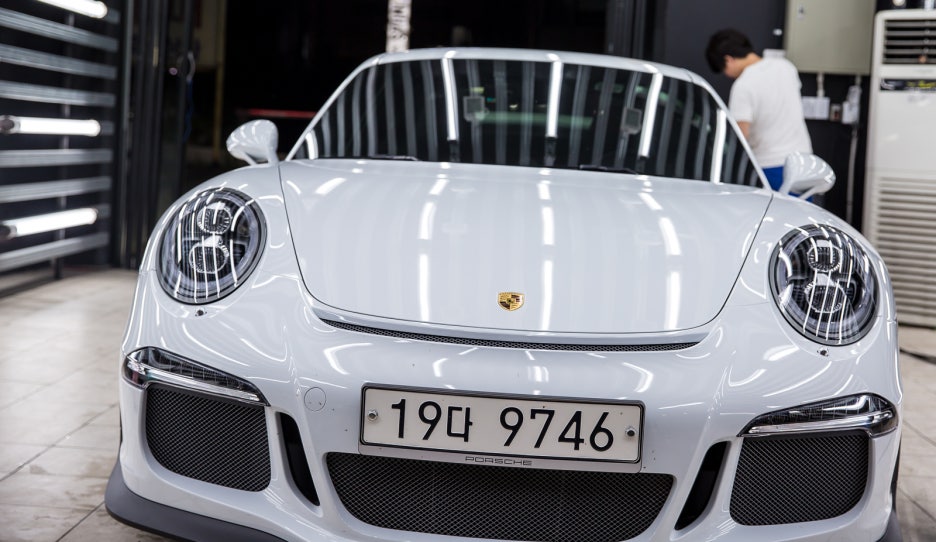 포르쉐 911 GT3 후방카메라 작업 - 아우토스트라세 - 부엉이 카워시에서 첫 디테일링. 관련 이미지 17