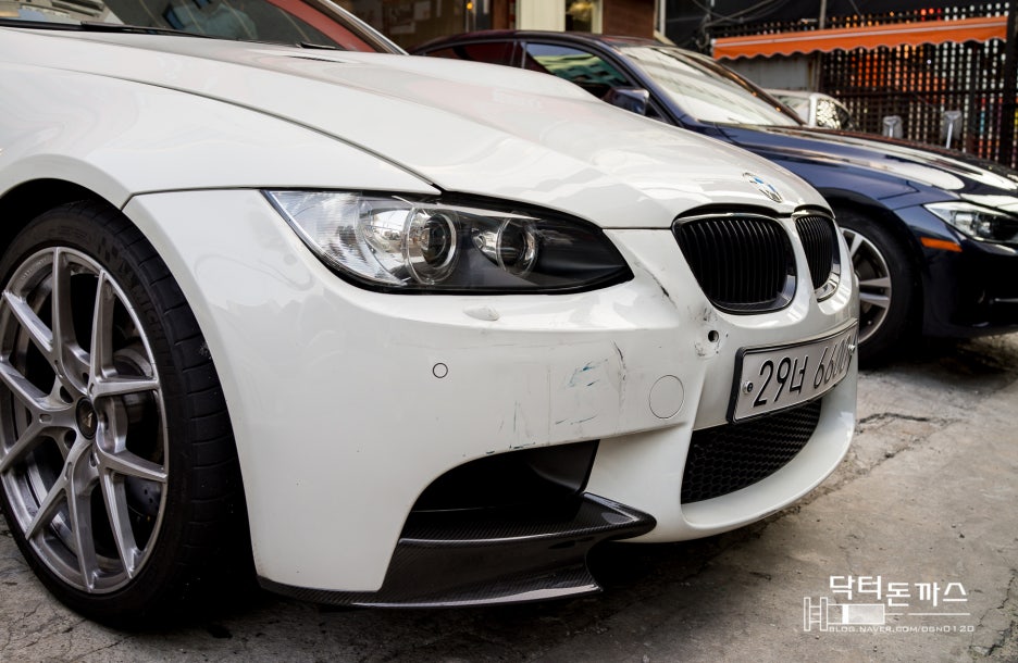 BMW M3 접촉사고+엠플러스+사고수리+엔진룸세척+브레이크오일교환 관련 이미지 1