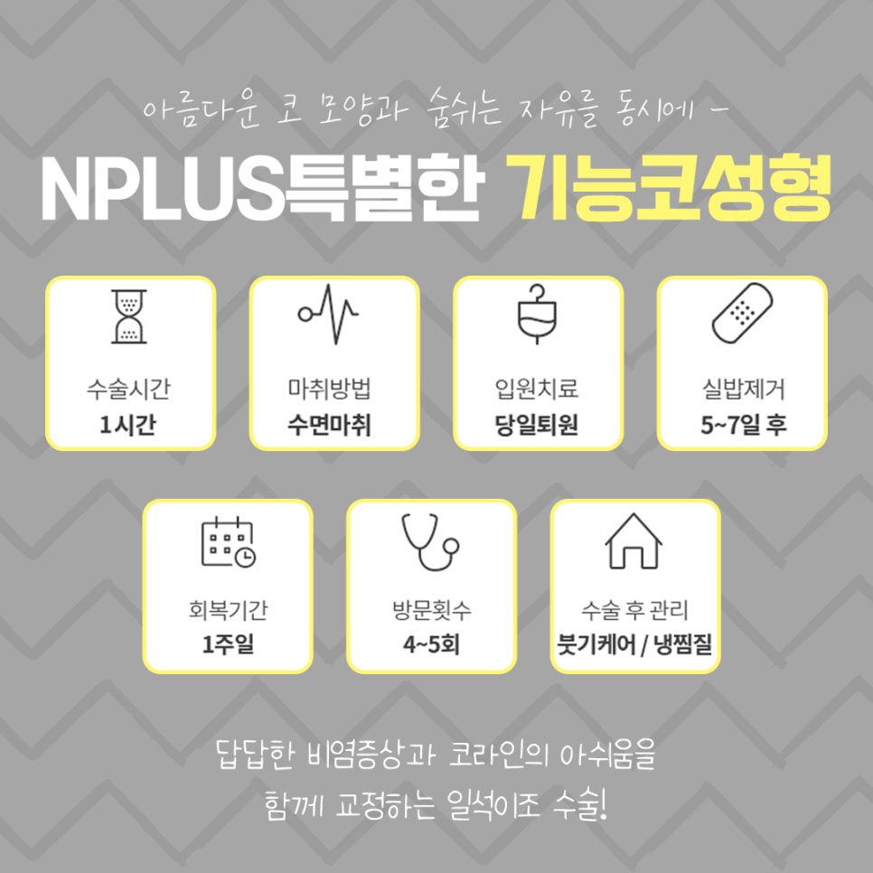 기능코성형을 통한 한쪽 코막힘 개선 관련 이미지 7