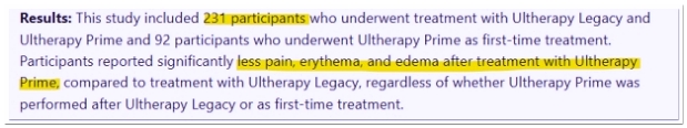 Is 300 Shots of Ulthera Prime Enough? Effect and Pain image 6