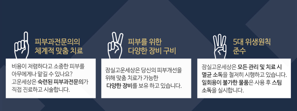 잠실여드름피부과 J핌클케어 (잠실고운세상피부과/파크리오피부과/잠실나루피부과) 관련 이미지 5