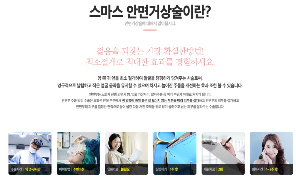 안면거상술 만으로 20년은 젊어진다?! 관련 이미지 2