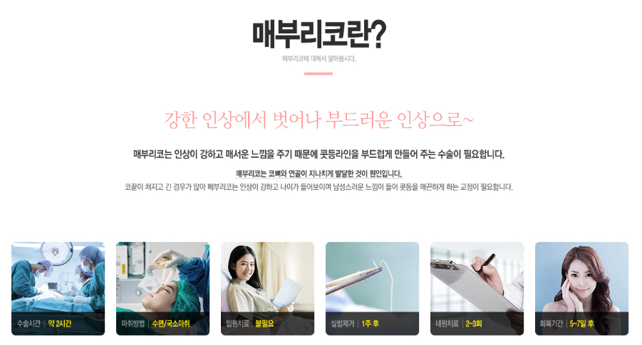 매부리코, 코성형 유형에 맞게 수술하자 관련 이미지 2