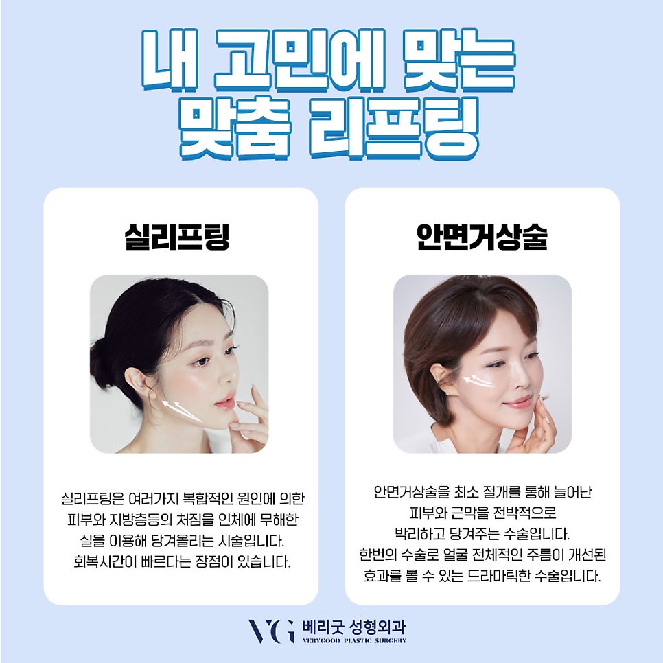 중년 여성 실리프팅, 안면거상술｜얼굴 주름 및 심부볼 처짐 개선! 관련 이미지 2