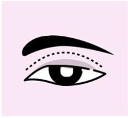 How to Create a Natural Eye Shape and Forehead Line image 1