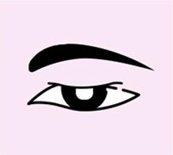 How to Create a Natural Eye Shape and Forehead Line image 3