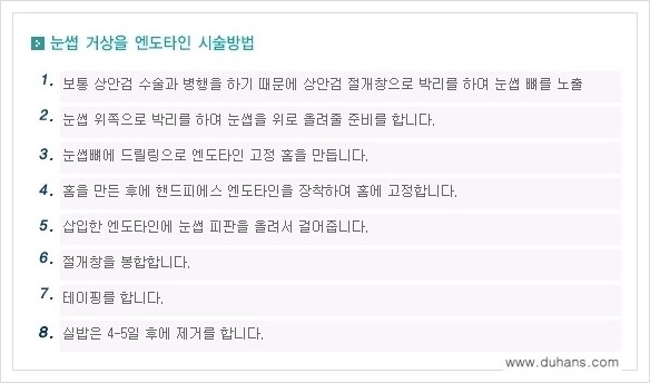 [두한성형외과 경쟁력 주름교정술] - [엔도타인 리프팅 안내 ③] 관련 이미지 2