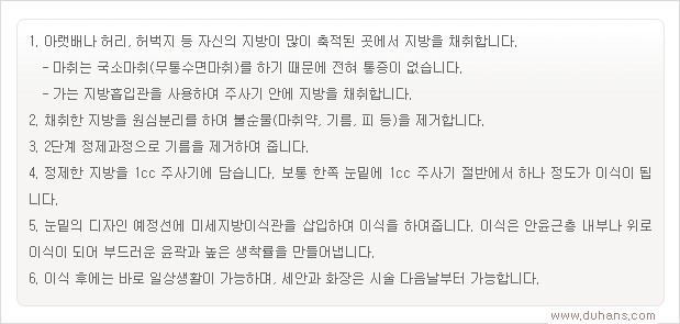 [두한성형외과 경쟁력 눈밑성형] - [눈밑 애교살 시술을 위한 미세지방이식] 관련 이미지 3