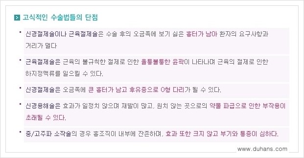 [두한성형외과 경쟁력 멀티종아리성형] - [비절개 선택적 신경차단술 안내] 관련 이미지 4