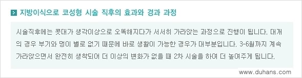 [두한성형외과 경쟁력 미세지방이식] - [코 지방이식 2.] 관련 이미지 12