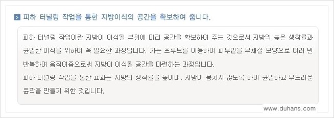 [두한성형외과 경쟁력 미세지방이식] - [두한 미세지방이식 클리닉의 특징 안내] 관련 이미지 10