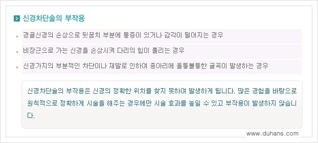 [두한성형외과 경쟁력 멀티종아리성형] - [비절개 선택적 신경차단술 안내] 관련 이미지 3