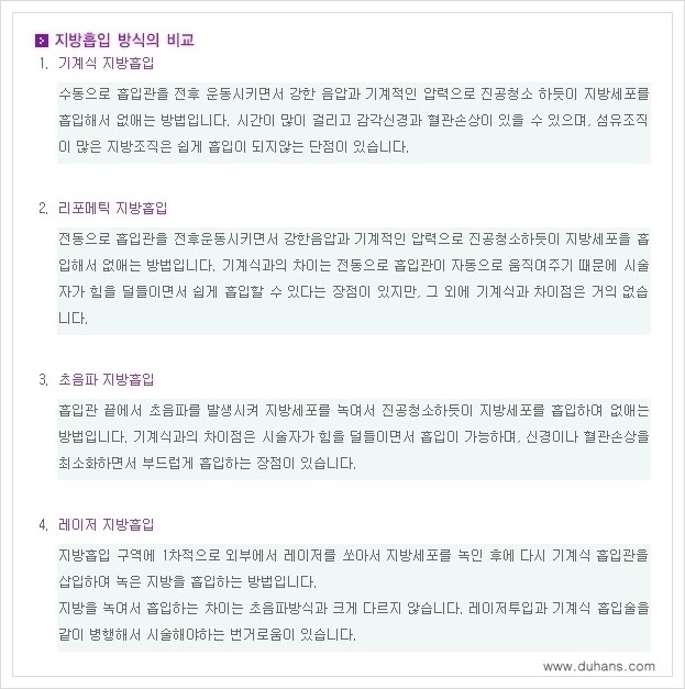 [두한성형외과 경쟁력 지방흡입] - [초음파 간편지방흡입 안내 ①] 관련 이미지 6
