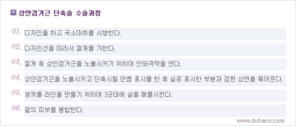 [두한성형외과 경쟁력 쌍꺼풀 재수술, 극한 눈재수술] - [안검하수 검사 및 수술방법 안내] 관련 이미지 5