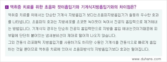 [두한성형외과 성형 FOCUS 지방흡입] - [액취증 - 다한증 초음파 컷터 지방흡입 ③] 관련 이미지 5