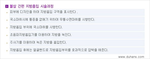 ​​​﻿[두한성형외과 경쟁력 간편지방흡입] - [볼살지방흡입, 턱선지방흡입 시술 과정의 안내] 관련 이미지 2