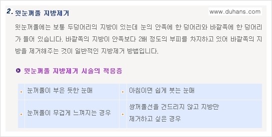 [두한성형외과 경쟁력 지방제거, 지방재배치] - [상큼하고 젊은 눈매 만들기 안내] 관련 이미지 2