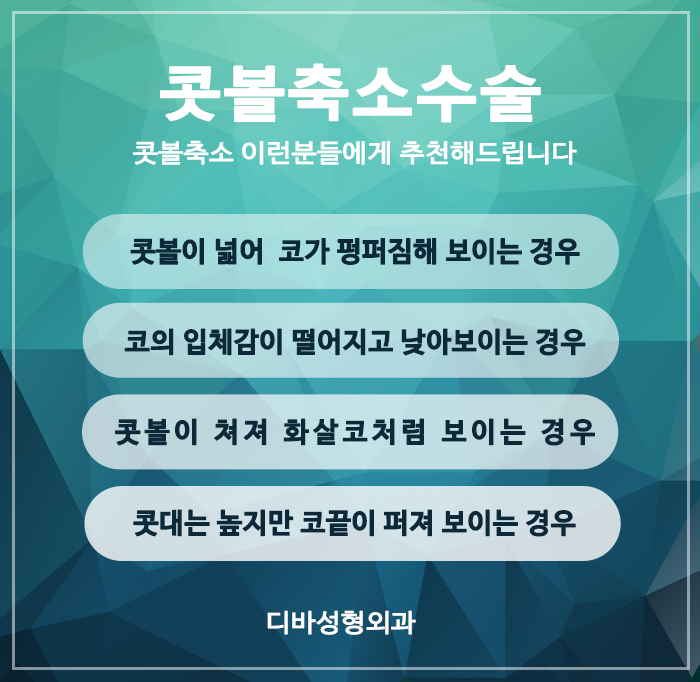 콧볼축소수술 얼굴의 밸런스를 잡아줘요! 관련 이미지 2