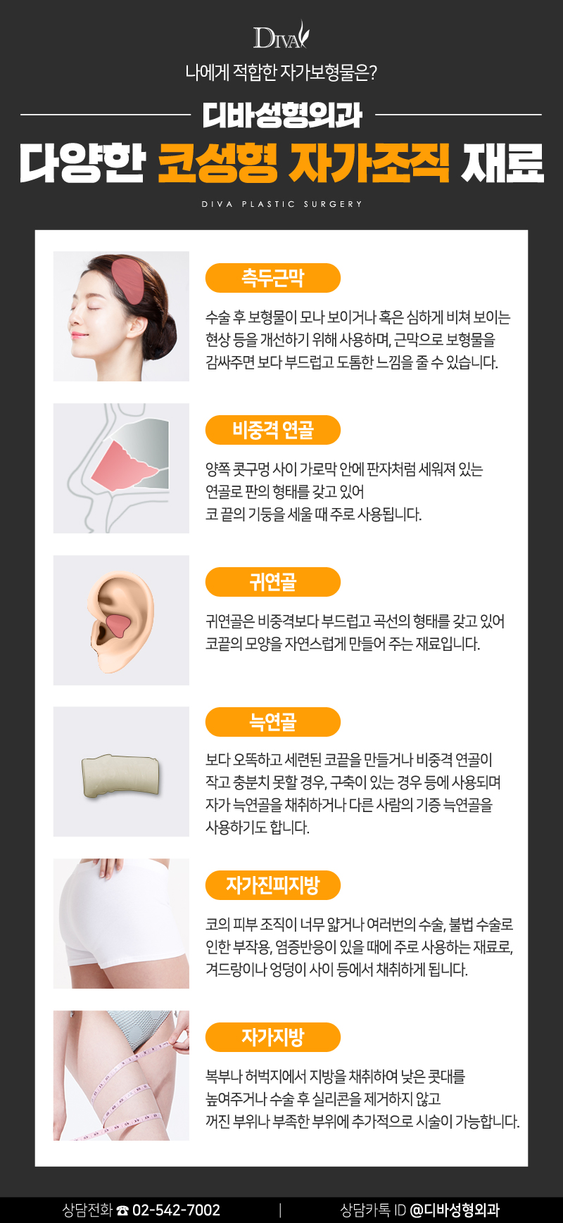 [디바성형외과] 매부리코 자가조직 코 성형, 부작용 위험 없나? 관련 이미지 3